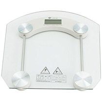 Balança De Banheiro Digital Eletronica Lcd Academia Vidro Temperado 180kg