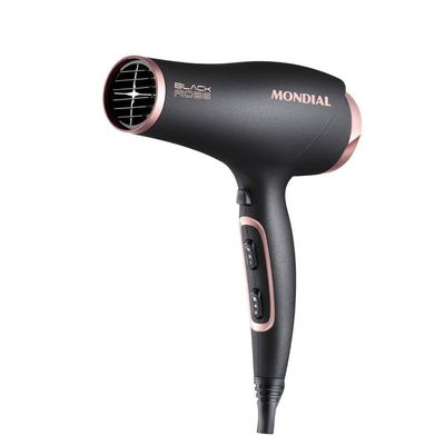 Secador De Cabelos Mondial Black Rose Sc-37 127v 110V