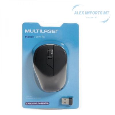 Mouse Sem Fio Multilaser Pra Compuatdor Com Micro Usb