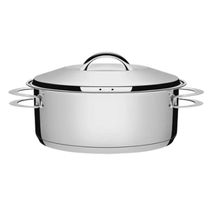 Panela De Aço Inox Raza Solar 24 Cm 4,7 Litros Caçarola