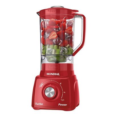 Liquidificador Mondial Turbo Power L-99-fr Liquidificador-220v-vermelho 220V