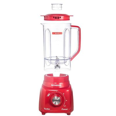 Liquidificador Mondial Turbo Power L-99-fr Liquidificador-220v-vermelho 220V
