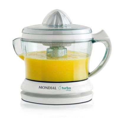 Espremedor Mondial Turbo Citrus E-01 127v Branco/verde 110V
