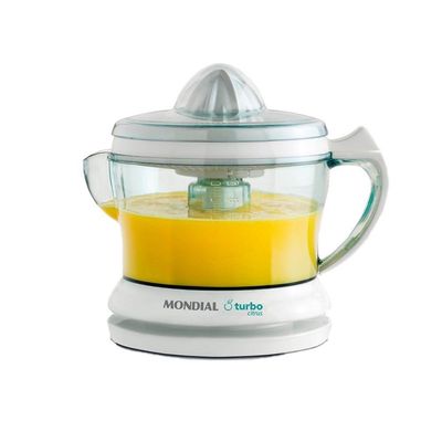 Espremedor Mondial Turbo Citrus E-01 127v Branco/verde 110V