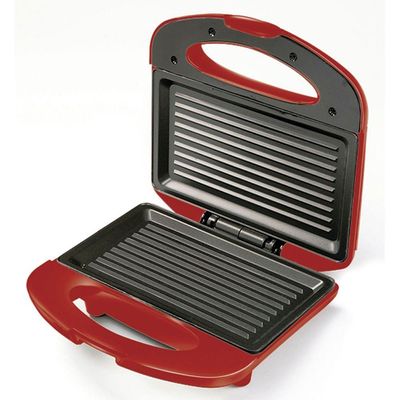 Grill E Sanduicheira Mondial Inox S-19 220v-vermelho/inox 220V