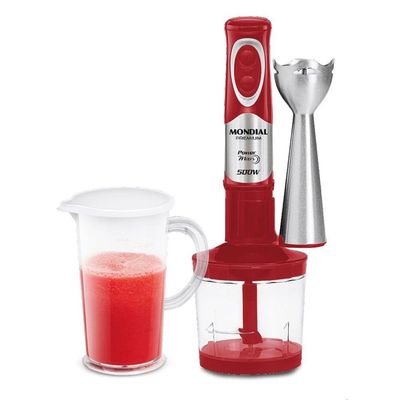 Mixer Mondial Power Premium M-10 Mixer-220v-vermelho/inox 220V