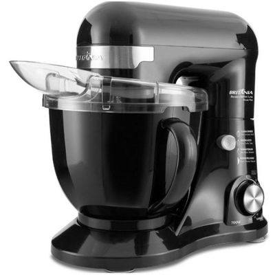 Batedeira Planetária Britânia Power Plus 4,5 Litros 12 Velocidades Bbp760p Preto 220v 220V