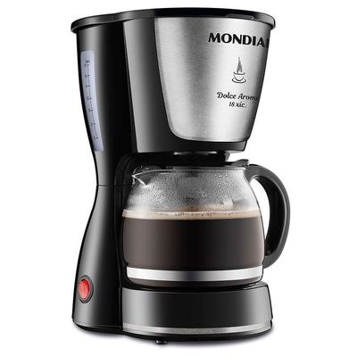 Cafeteira Elétrica Mondial Dolce Arome 18 C-30-18x Cafeteira-127v-preto/inox 110V
