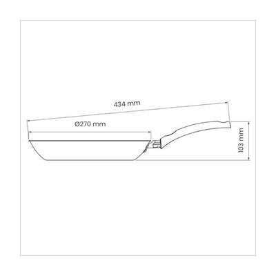 Frigideira Tramontina Turim Aluminio Max Vermelha 26 Cm 1
