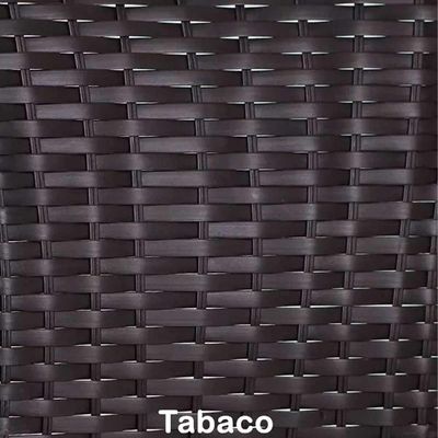 Kit 2 Espreguiçadeiras Catar Em Alumínio Trama Original Tabaco