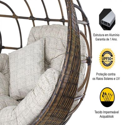 Balanço Alumínio Hungria Conforto E Qualidade Trama Original Pedra Ferro