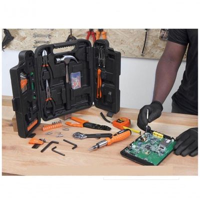 Jogo De Ferramentas Kit Com 129 Peças + Maleta