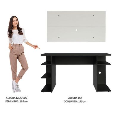 """Mesa Gamer Painel para TV até 50"""" Madesa"""