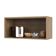 Armário Aéreo 80cm 1 Porta Basculante Mel Vanilla C/Branco