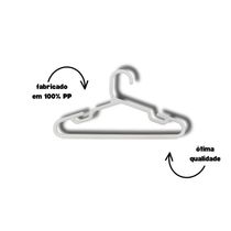 Kit Com 25un. Cabide Infantil Pp Branco