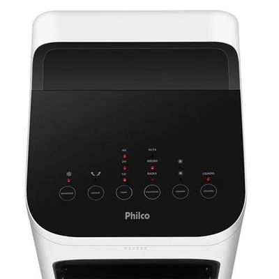 Climatizador De Ar Quente E Frio Philco Pcl10 Com Display Branco 220 V