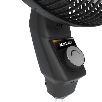Ventilador De Coluna Mallory Éolo 40 Cm Preto E Grafite 127V