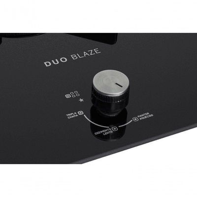 Fogão Cooktop Fischer 5q Tc Infinity Duo Blaze Gás Mesa Vidro 31800 Bivolt