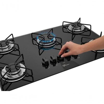 Fogão Cooktop Fischer 5 Bocas Fit Line 36360 - 102676 Bivolt