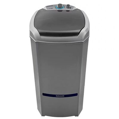 Tanquinho Suggar Lavamax Eco 20kg Semiautomático 127V Prata