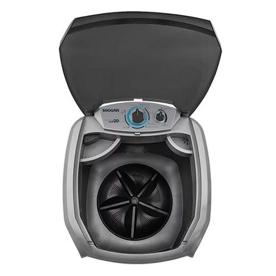 Tanquinho Suggar Lavamax Eco 20kg Semiautomático 127V Prata