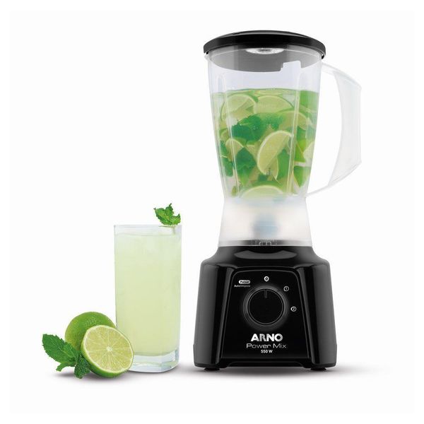 Liquidificador Arno Power Mix Lq10 550w Preto 220v 220V