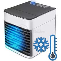 Ar Condicionado Portátil Arctic Air Cooler Umidificador Climatizador Luz Led 7 Cores Rgb