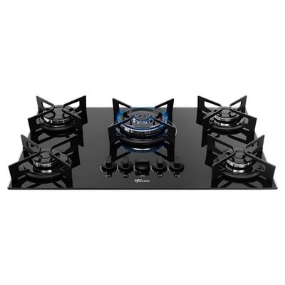 Fogão Cooktop Fischer 5 Bocas Tripla Chama Fit Line 36340-102674 Bivolt