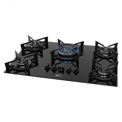 Fogão Cooktop Fischer 5 Bocas Tripla Chama Fit Line 36340-102674 Bivolt