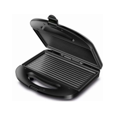 Sanduicheira Grill Sn01 Pratic 2 Em 1 750w De Potência Mondial Preto 220v 220V