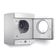 Secadora Brastemp Suspensa 10 Kg Branco 127v 110V