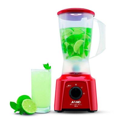 Liquidificador Arno Power Mix Lq11 550w Vm Vermelho 110v 110V