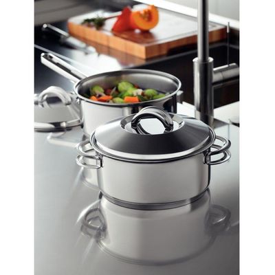 Panela Solar 20 Cm 2,9 L Em Aço Inox Fundo Triplo