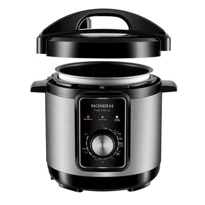 Panela Pressão Elétrica Mondial Pratic Cook 3L Premium 127V