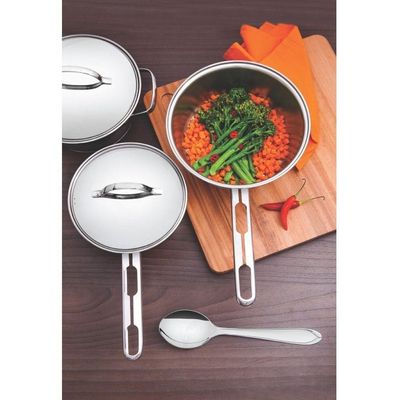 Panela Allegra 16cm 1,5L Aço Inox Fundo Triplo Tramontina