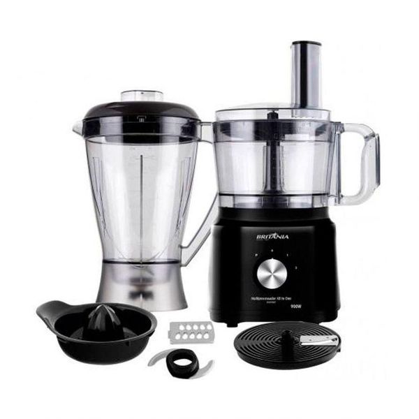Multiprocessador All In One 900w Britânia Bmp900p 63302021 Preto 220v 220V