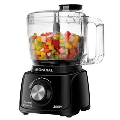 Mini Processador Turbo Pratic Mondial Mp-16-b Mini 127v/60hz 110V