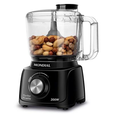 Mini Processador Turbo Pratic Mondial Mp-16-b Mini 127v/60hz 110V