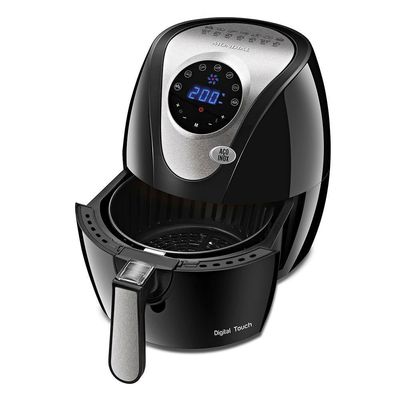 Fritadeira Elétrica Mondial Family Digital Touch 3,2L Preto Inox AF-26 220v 220V