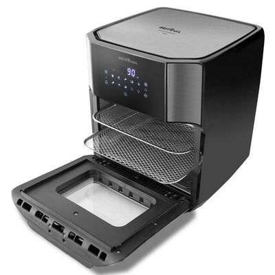 Fritadeira Elétrica Air Fry Oven Sem óleo 12 Litros 4 Em 1 Britânia Preto 220 V