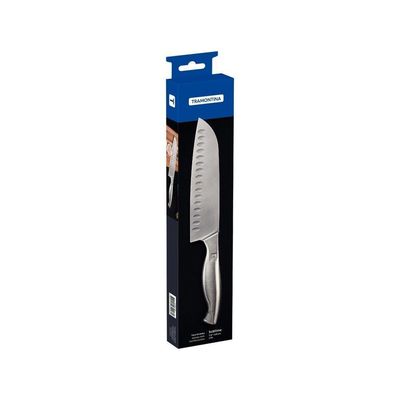 Faca Santoku Sublime Em Aço Inox 7,5" Tramontina 24068/108