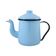 Conjunto Para Café Esmaltado 9 Peças Azul Claro Ewel