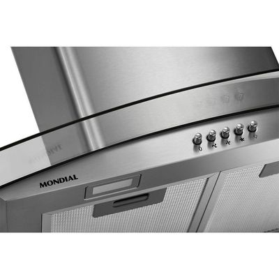 Coifa De Parede Mondial Cf90-01 Coifa De Parede-220v-inox