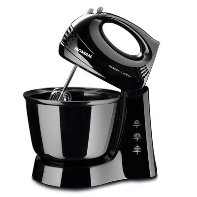 Batedeira Mondial Prática Preta B-44-b 220v/60hz 220V