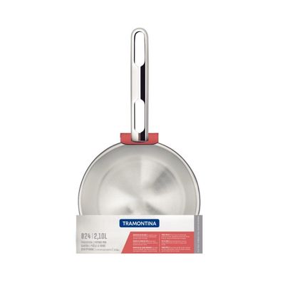 Frigideira Allegra Aço Inox Fundo Triplo 24cm Tramontina