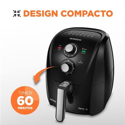 Fritadeira A Ar Mondial - Afn-40-fb Air Fryer Afn-40-fb 220v