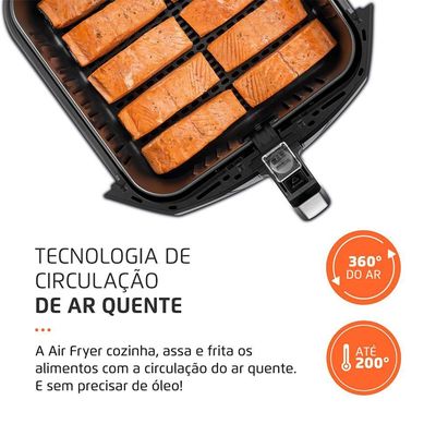 Fritadeira Sem Óleo Air Fryer 8L Afn-80-Bi Mondial Bi 220V 220V