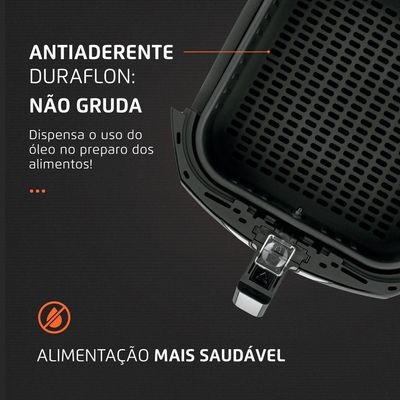 Fritadeira Sem óleo Air Fryer 6 Litros Afn-60-bi Mondial Air Fryer Afn-60-bi 220v/60hz