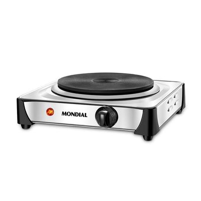 Fogão Elétrico Mondial Fast Cook Fe-04 127v Inox 110V