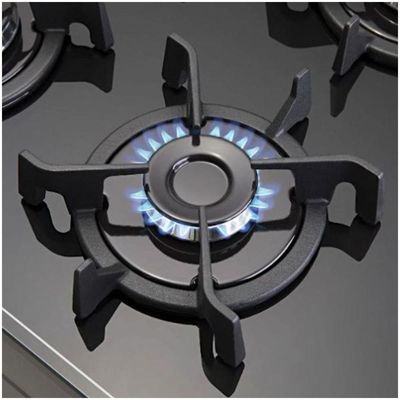 Fogão De Piso Dako 5 Bocas Acendimento Automático Magister Preto Bvolt Bivolt